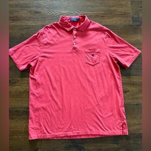 Polo Ralph Lauren Shirt Mens XL Casual Lightweight Outdoor Pony Red Adult